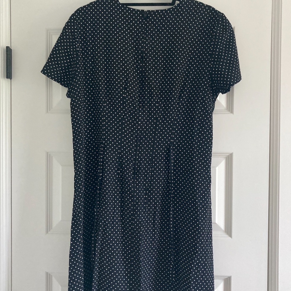 Vintage polka dot dress Size S/M - Picture 3 of 4